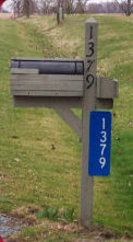 Make your address easy to find